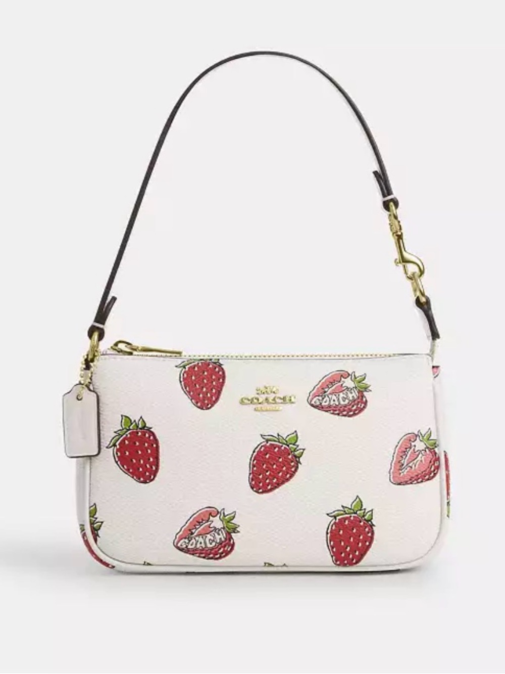 BRAND NEW Coach Strawberry Print Shoulder Bag